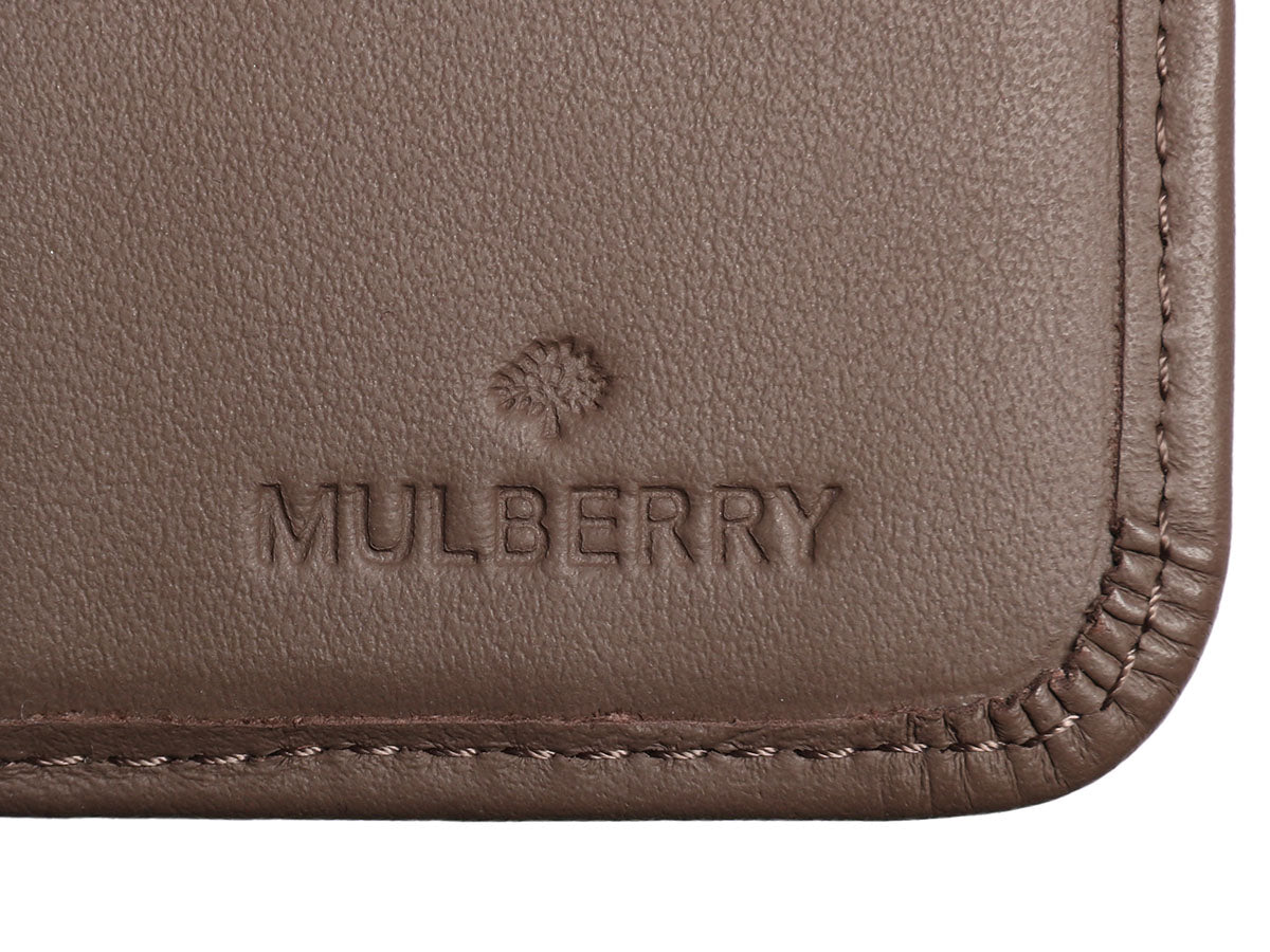 mulberry purse with tree logo