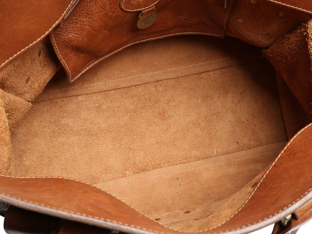 Mulberry Original Oak Tan Darwin Leather Roxanne Shoulder Bag 
