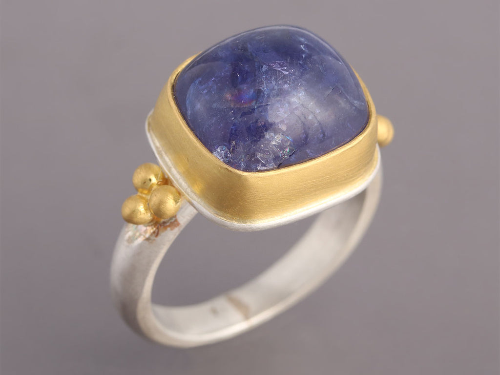 Nancy Troske Tanzanite Rectangle Ring