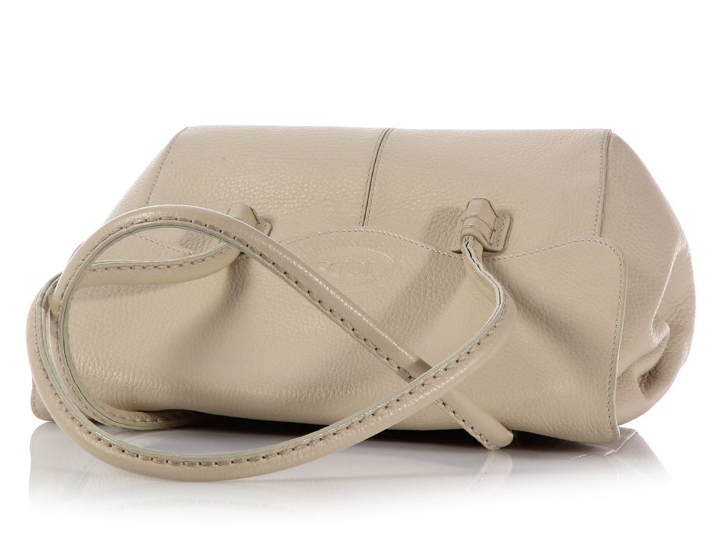 Tod's Beige Logos Bag