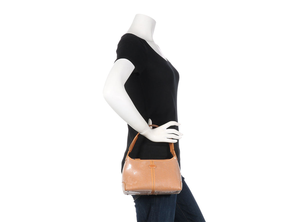 Ostrich Leather Bag Small Black Crossbody Square Bag -  in