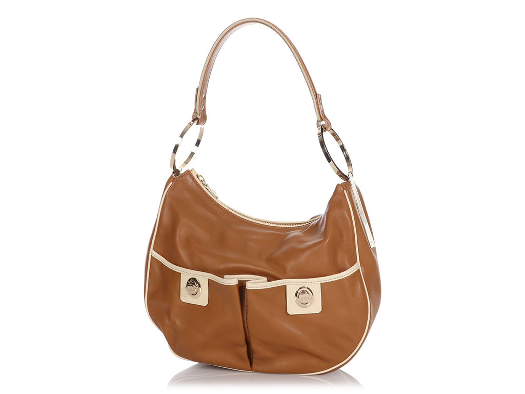 Tod's Small Brown Pocket Hobo