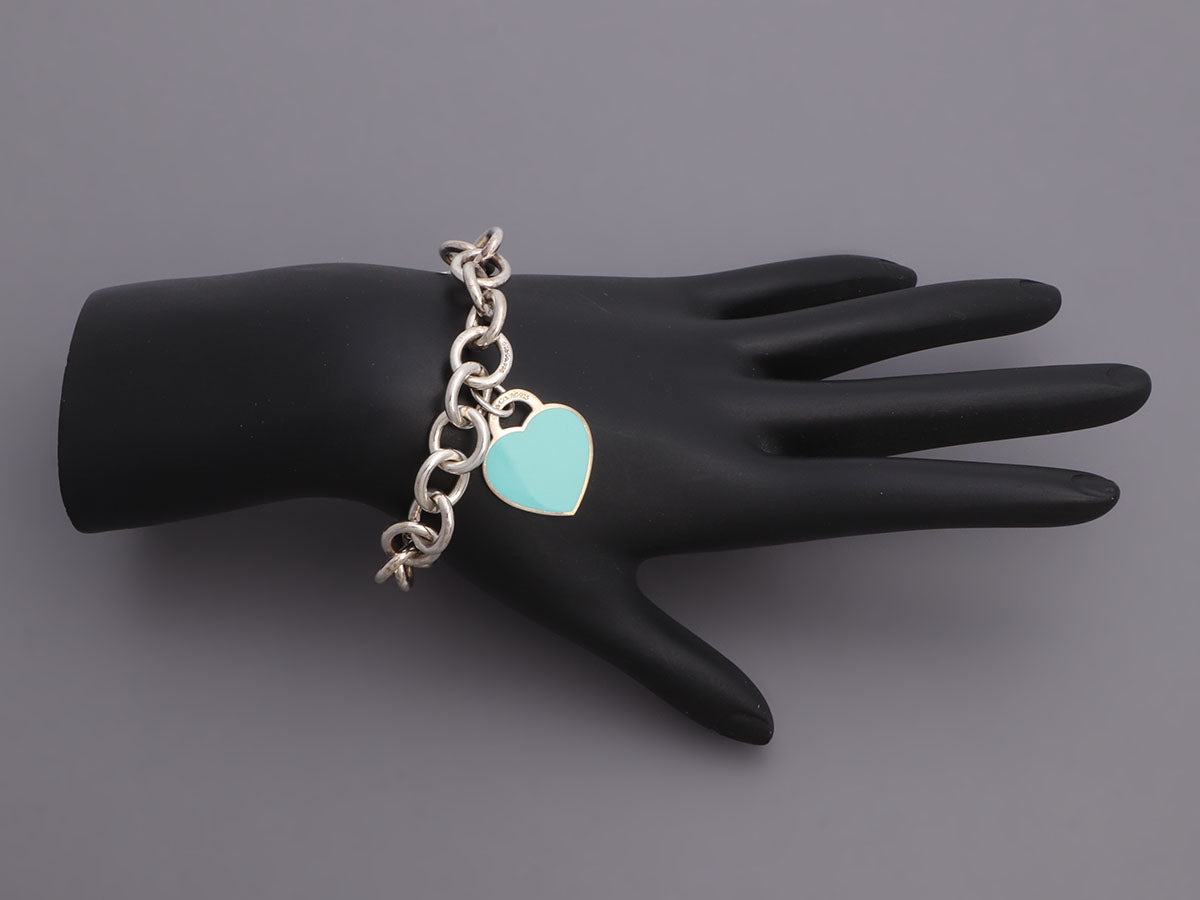 Louis Vuitton heart charm bracelet 7