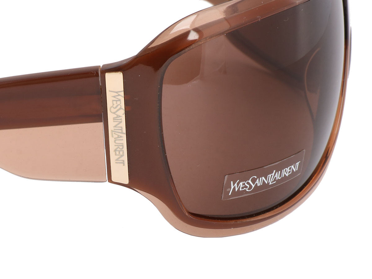 YSL Oversized Brown Sunglasses - Ann's Fabulous Closeouts