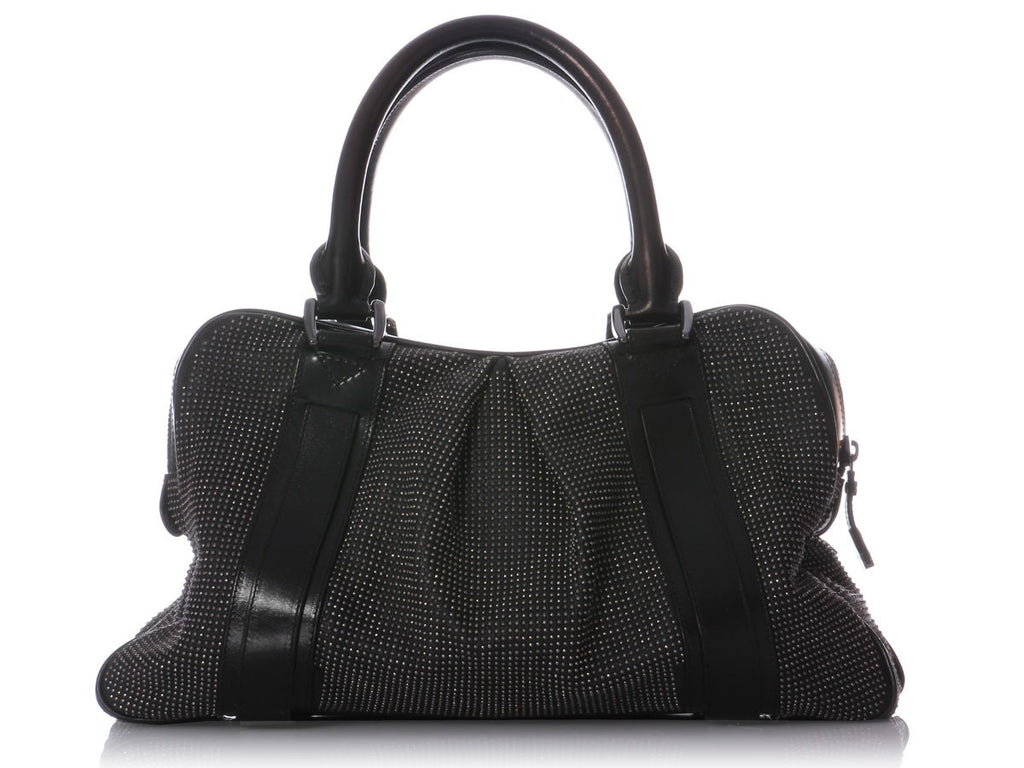 Burberry Small Studded Black Knight Bag