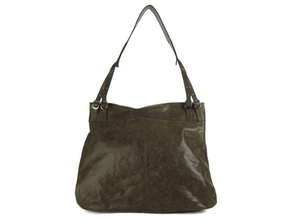 Foley + Corinna Vintage Brown Three Zip Bag