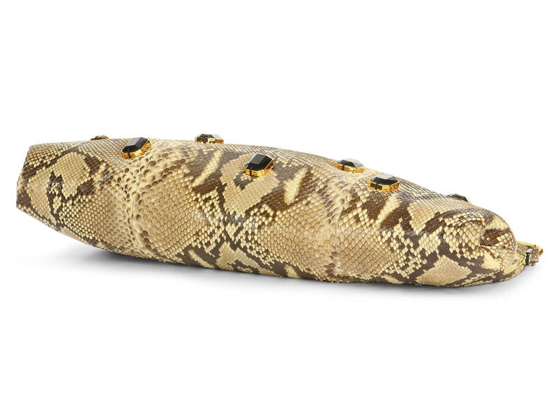 Prada Jeweled Python Bag