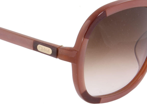 Chloé  Mauve/Purple Color Block Sunglasses