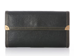 Louis Vuitton x Marc Jacobs International Wallet - Black Suhali Noir Leather