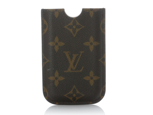 Shop Louis Vuitton MONOGRAM Unisex Bi-color Leather Logo iPhone 15