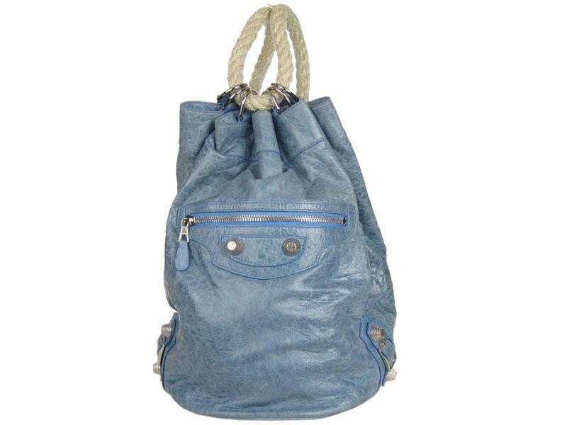 Balenciaga Sky Blue GSH Boxing Bag