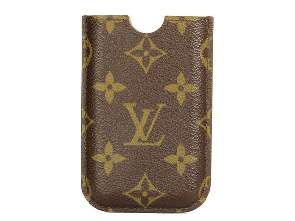 Shop Louis Vuitton MONOGRAM Unisex Bi-color Leather Logo iPhone 15