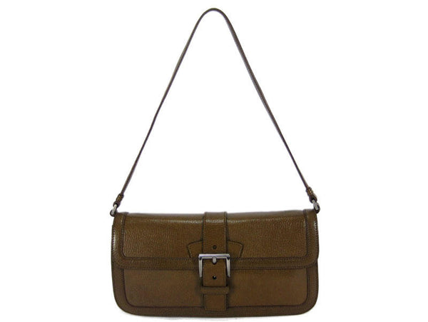 Prada Small Brown Leather Bag