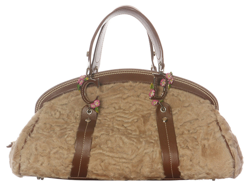 Christian Dior Persian Lamb Satchel