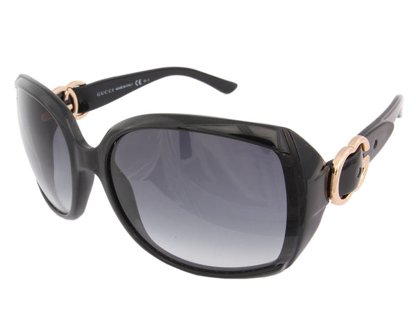 Gucci Brown Tortoiseshell Round Sunglasses - Ann's Fabulous Closeouts