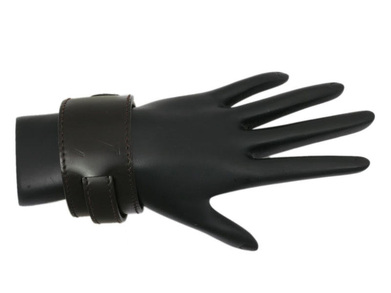 Shop Louis Vuitton Men's Brown Gloves