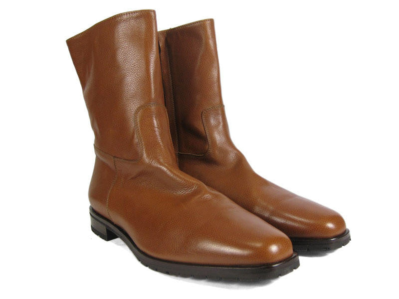 Manolo Blahnik Cognac Boots