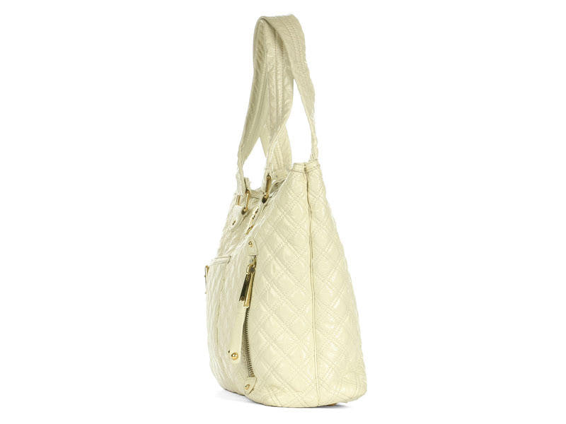 Patent Tote Quilted