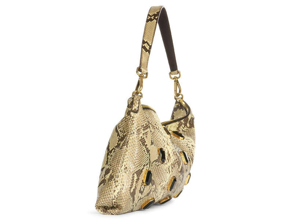 Prada Jeweled Python Bag