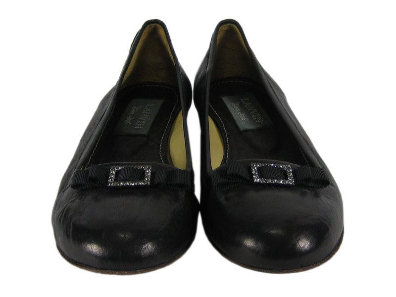 Lanvin Black Ballerina Shoes